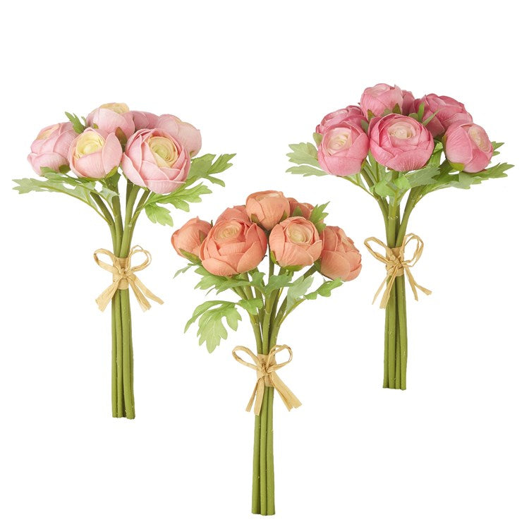 11 Real Touch Ranunculus Bundle