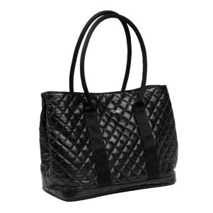Miss Manors Black Quilted