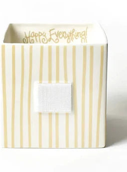 Happy Everything Medium Nesting Cube-Neutral