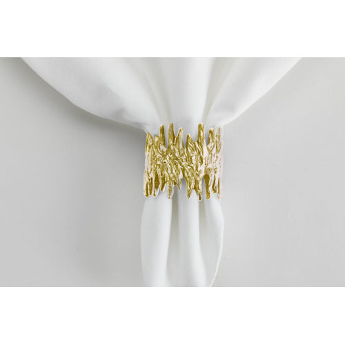 Gold Cast Napkin Ring