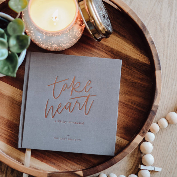 The Daily Grace Co - Take Heart | A 90-Day Devotional