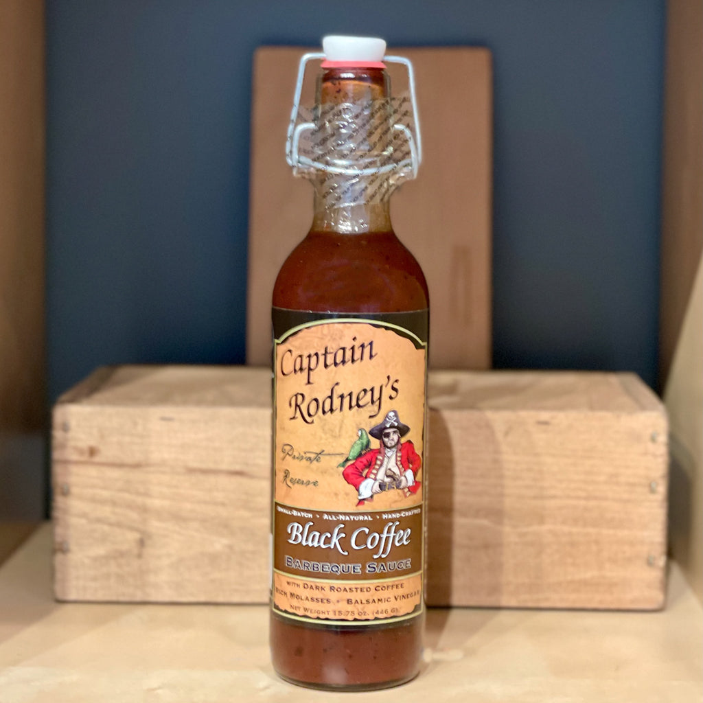 Captain Rodney's Black Coffee Barbecue Sauce