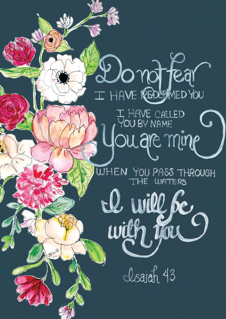 Encouragement Card | I will Be with You