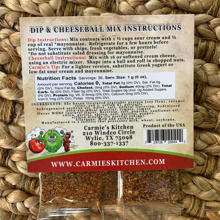 Carmie's Dip Mixes