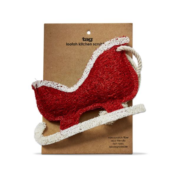 Holiday Loofah Scrubber