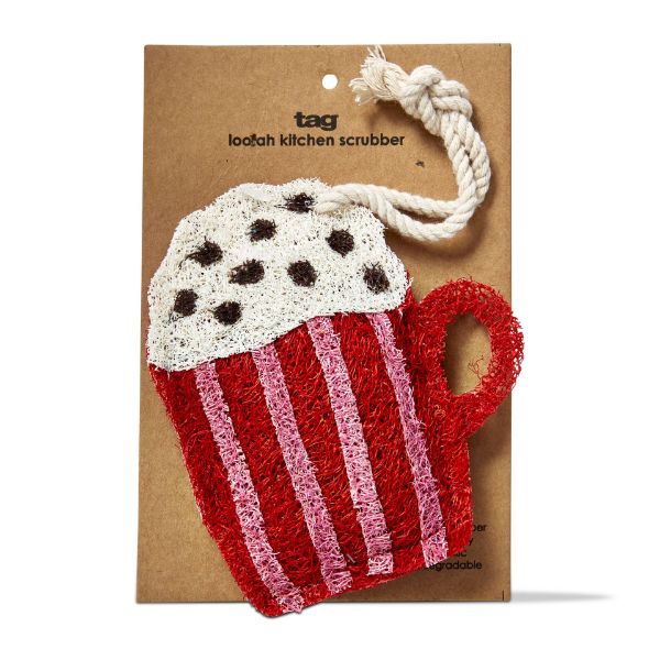 Holiday Loofah Scrubber