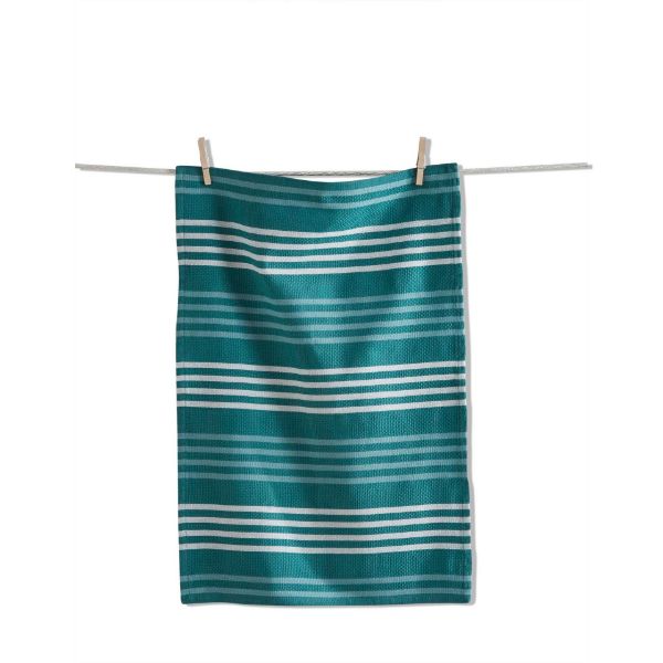 Basket Weave Stripe Dish Towel