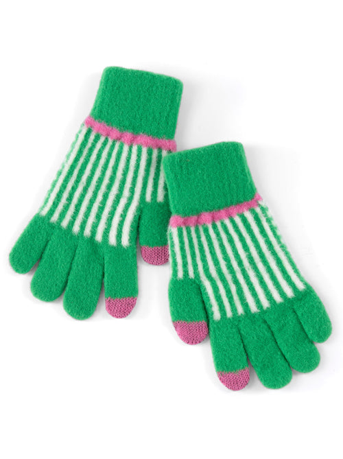 Bowie Touchscreen Gloves - Green