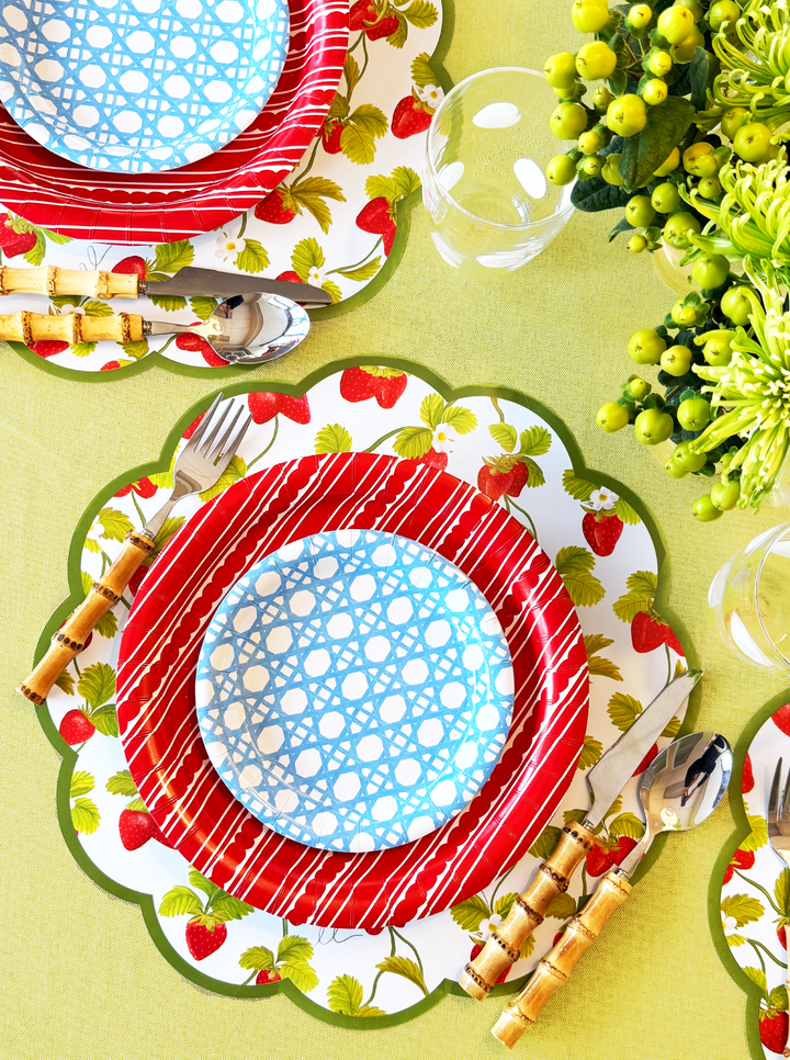 Blue Cane Heavy-Duty Paper Plates