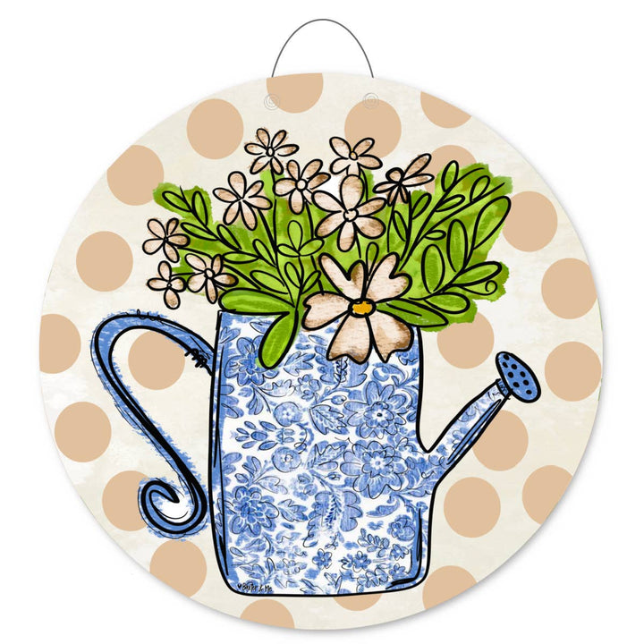 Baxter & Me - Home Sweet Home Watering Can Door Hanger
