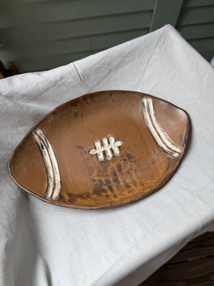 Football Platter '25 - Deep Leather