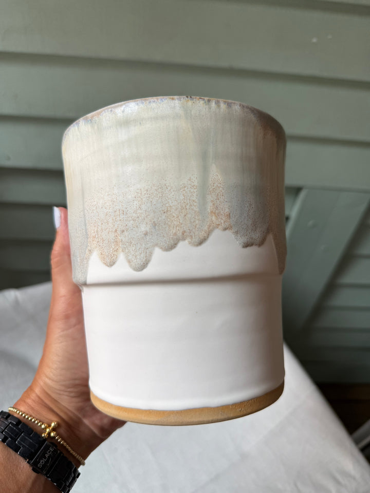 Farmhouse Utensil Crock -Magnolia