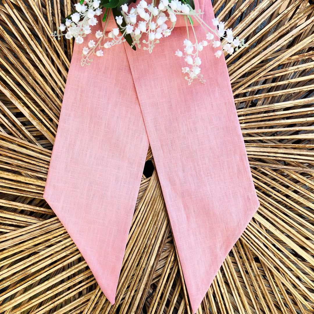 Premium Quality Linen Wreath Sash