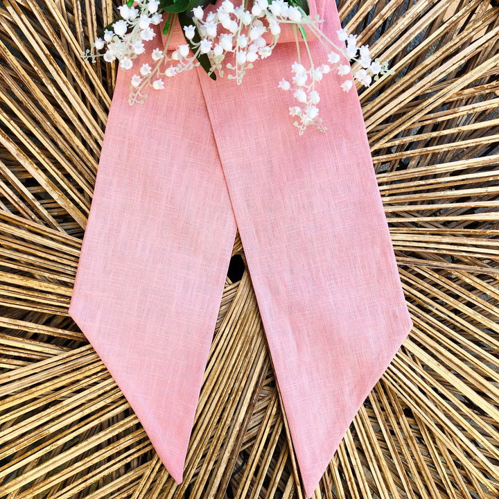 Premium Quality Linen Wreath Sash