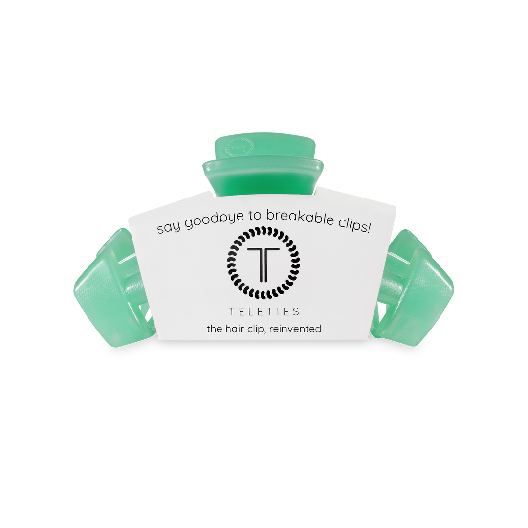 TELETIES - Classic Hair Clip | Small | Spring Splash