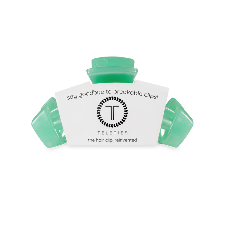 TELETIES - Classic Hair Clip | Small | Spring Splash