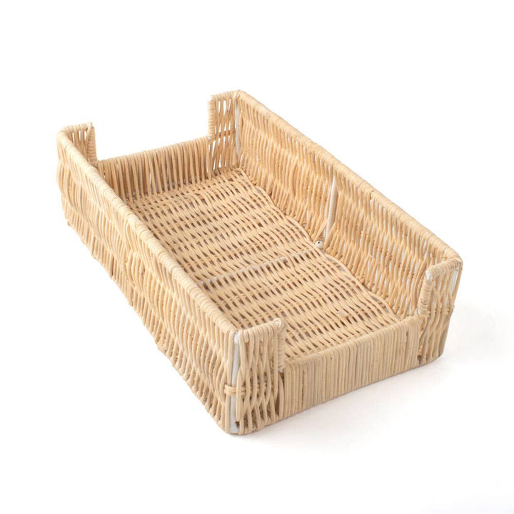 Natural Rattan Guest Towel Tray