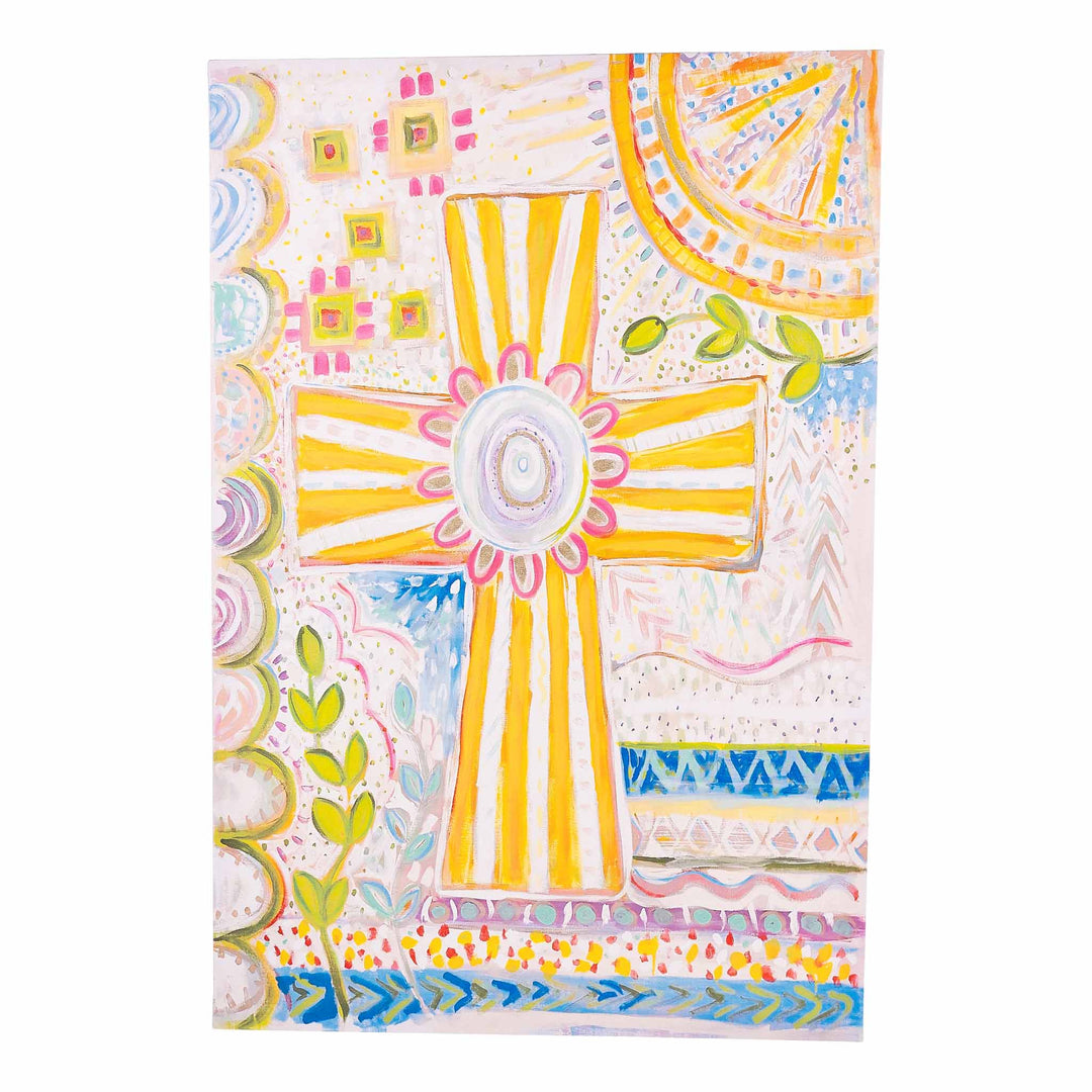 Cross Abstract Canvas