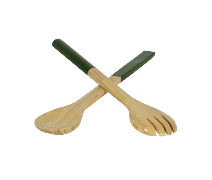 Bamboo Salad Servers | Large