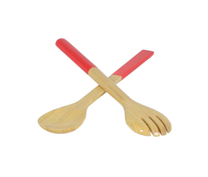 Bamboo Salad Servers | Large