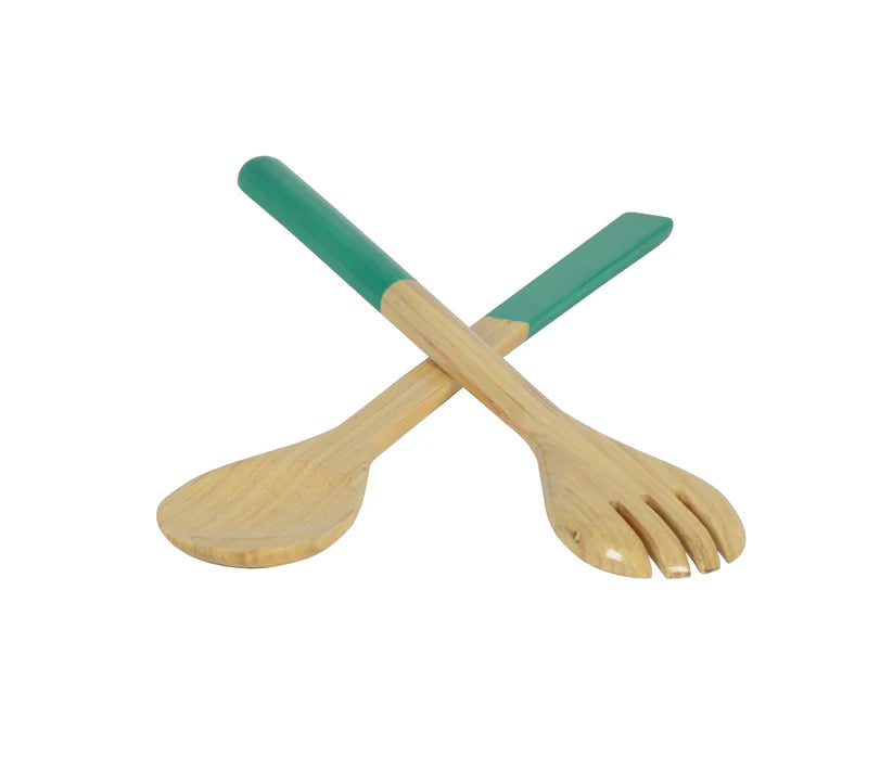 Bamboo Salad Servers | Large