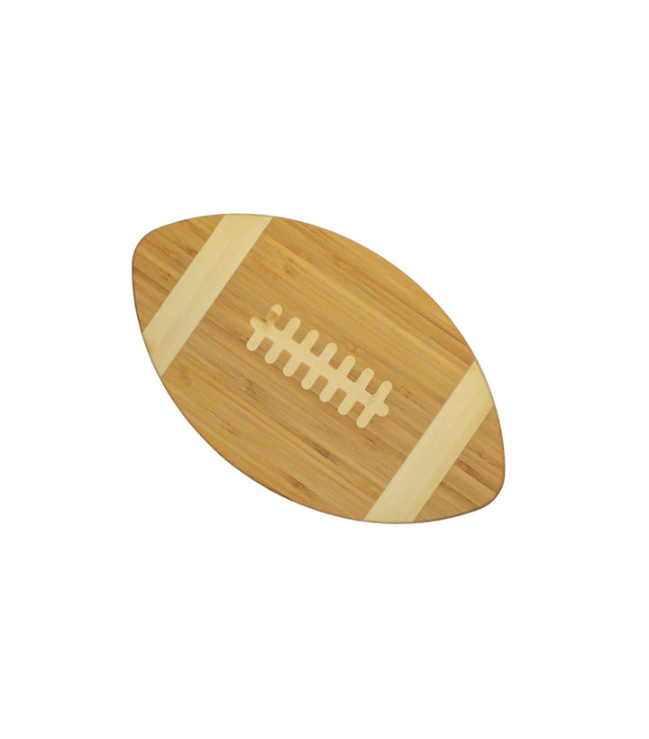 Bamboo Football Cutting Board - 15" x 8.5"