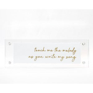 2.6in. Teach me the Melody