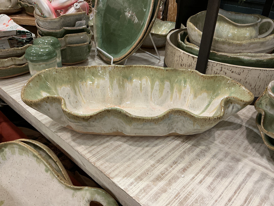 Center Piece Dish - Match Latte