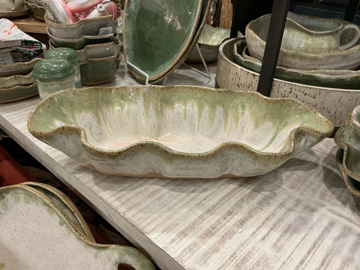 Center Piece Dish - Match Latte