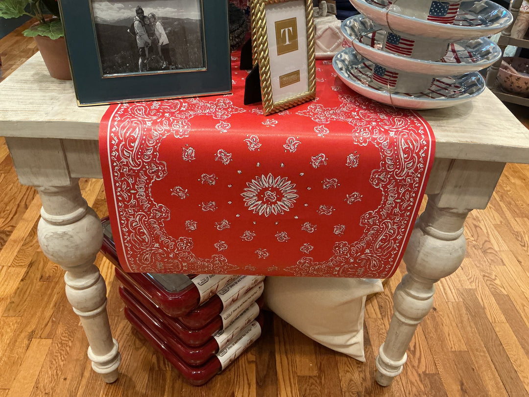 Bandana Red Table Runner