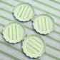 Juliska - Cabana Stripe Melamine Salad Plate Assorted Set/4