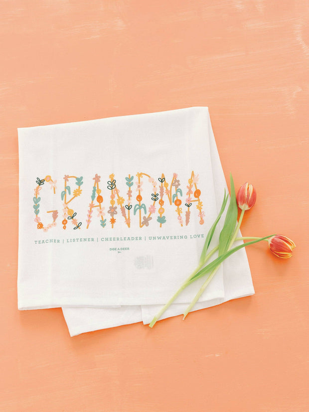 Grandma Flour Sack Towel | Mother's Day