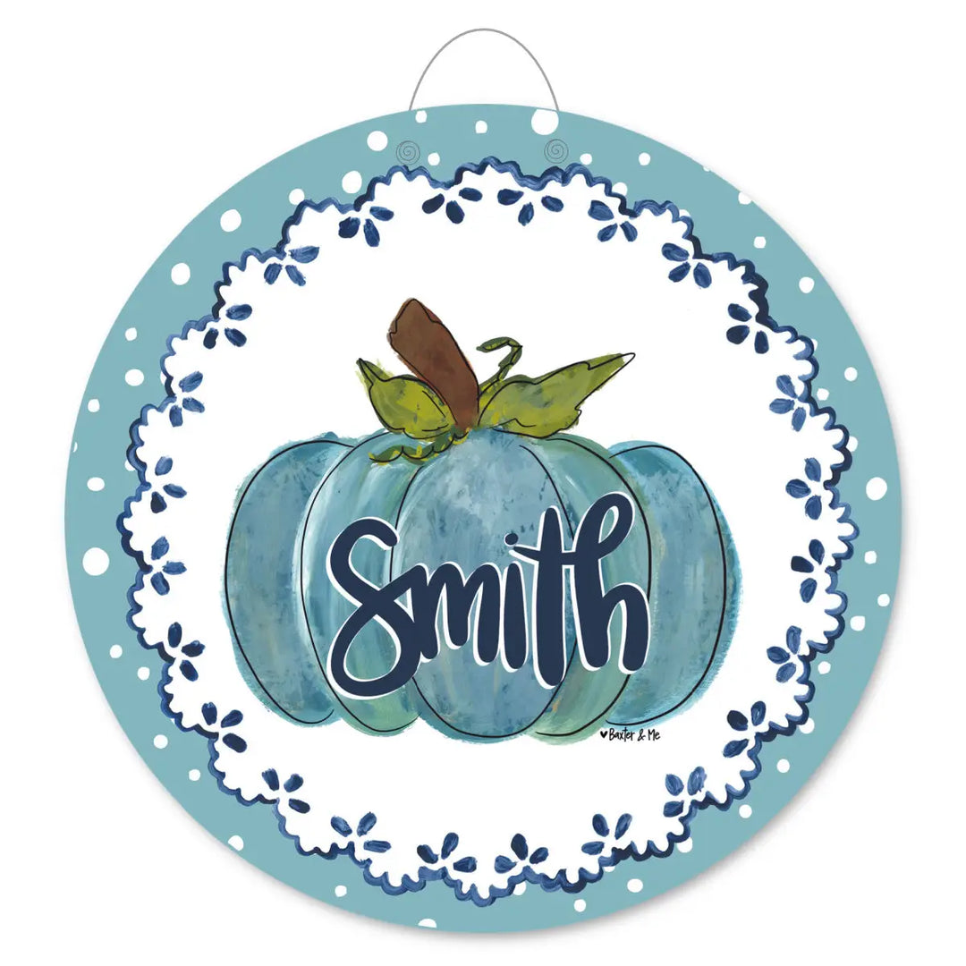 Fall Personalized Door Hanger