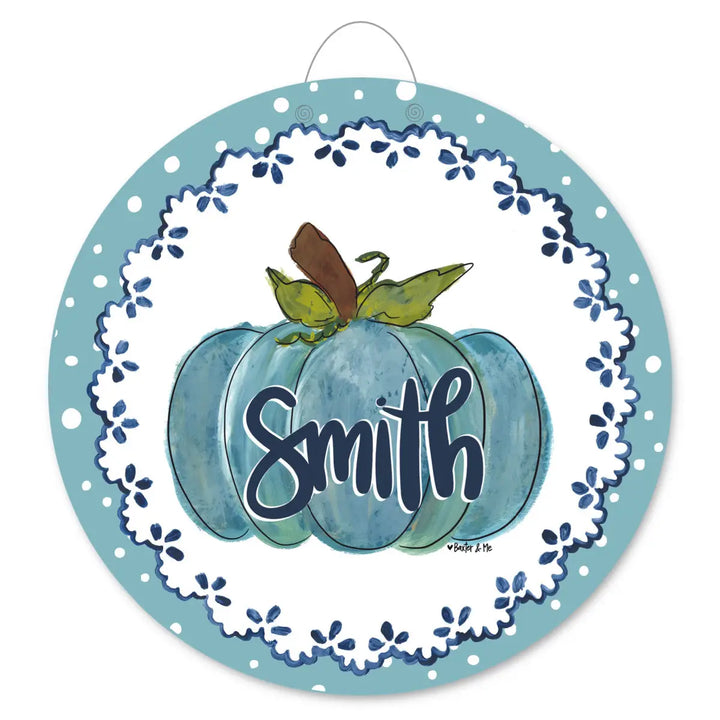 Fall Personalized Door Hanger