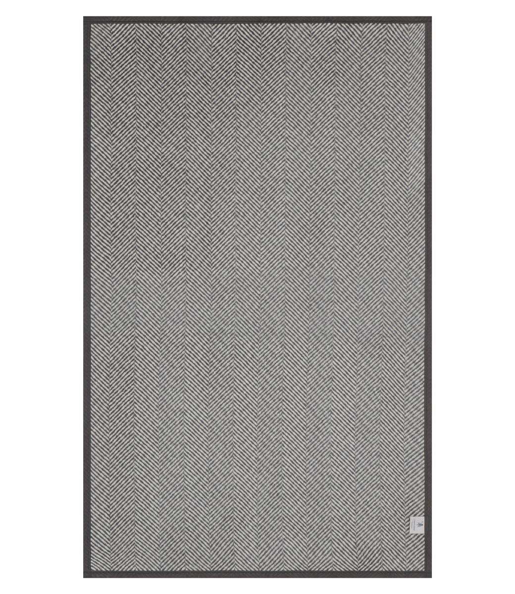 ChappyWrap - Harborview Herringbone Ash Midi Blanket