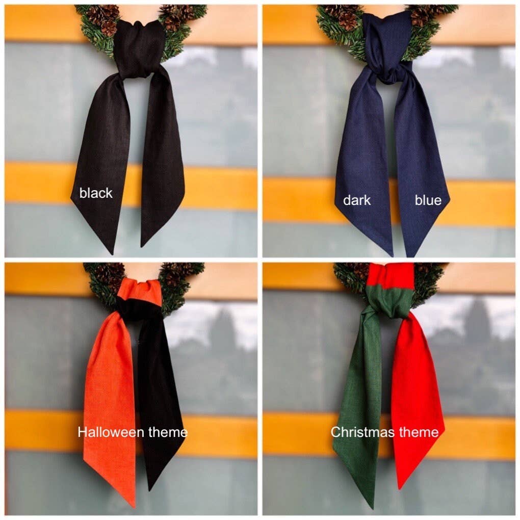 Premium Quality Linen Wreath Sash
