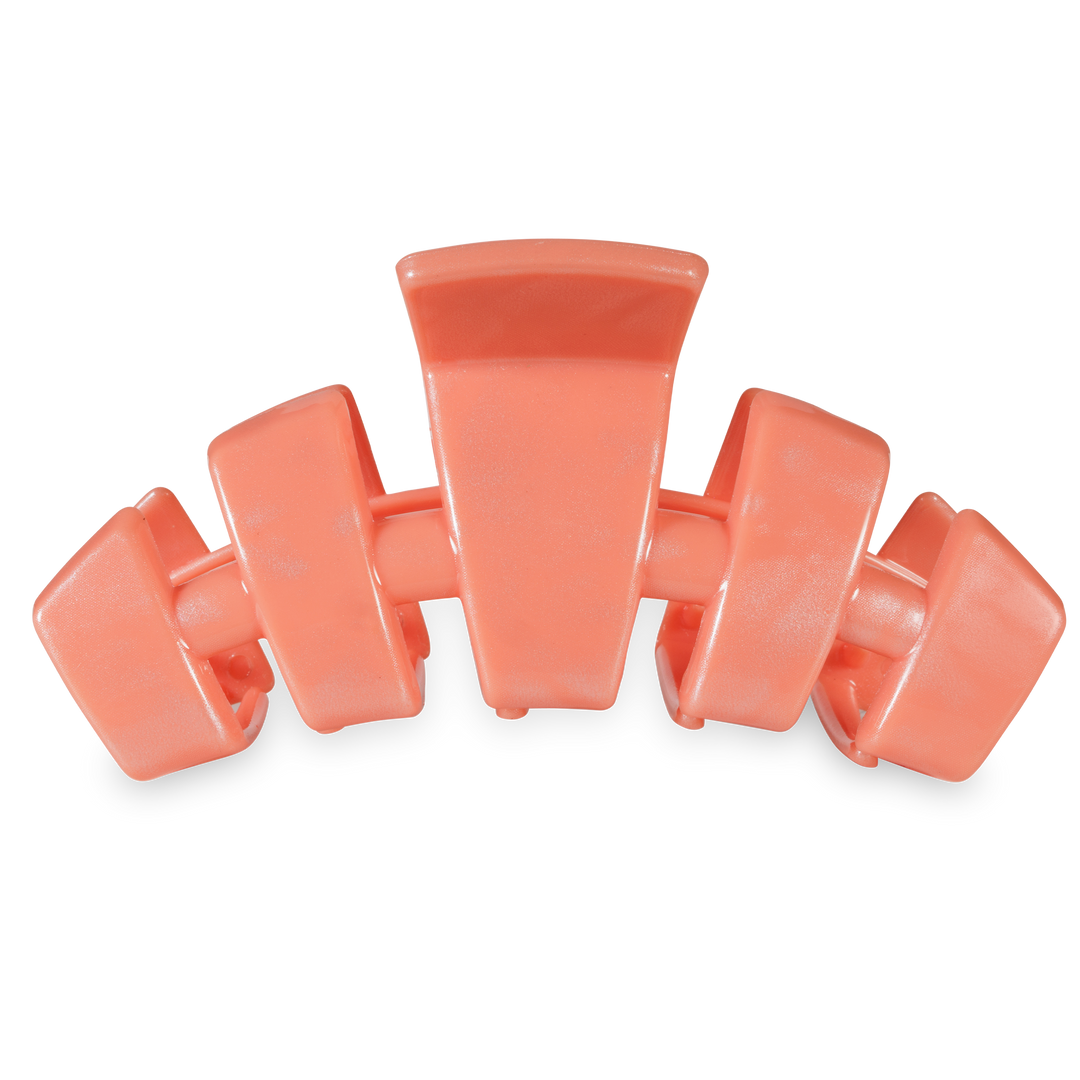 TELETIES - Classic Hair Clip | Large | Dreamsicle