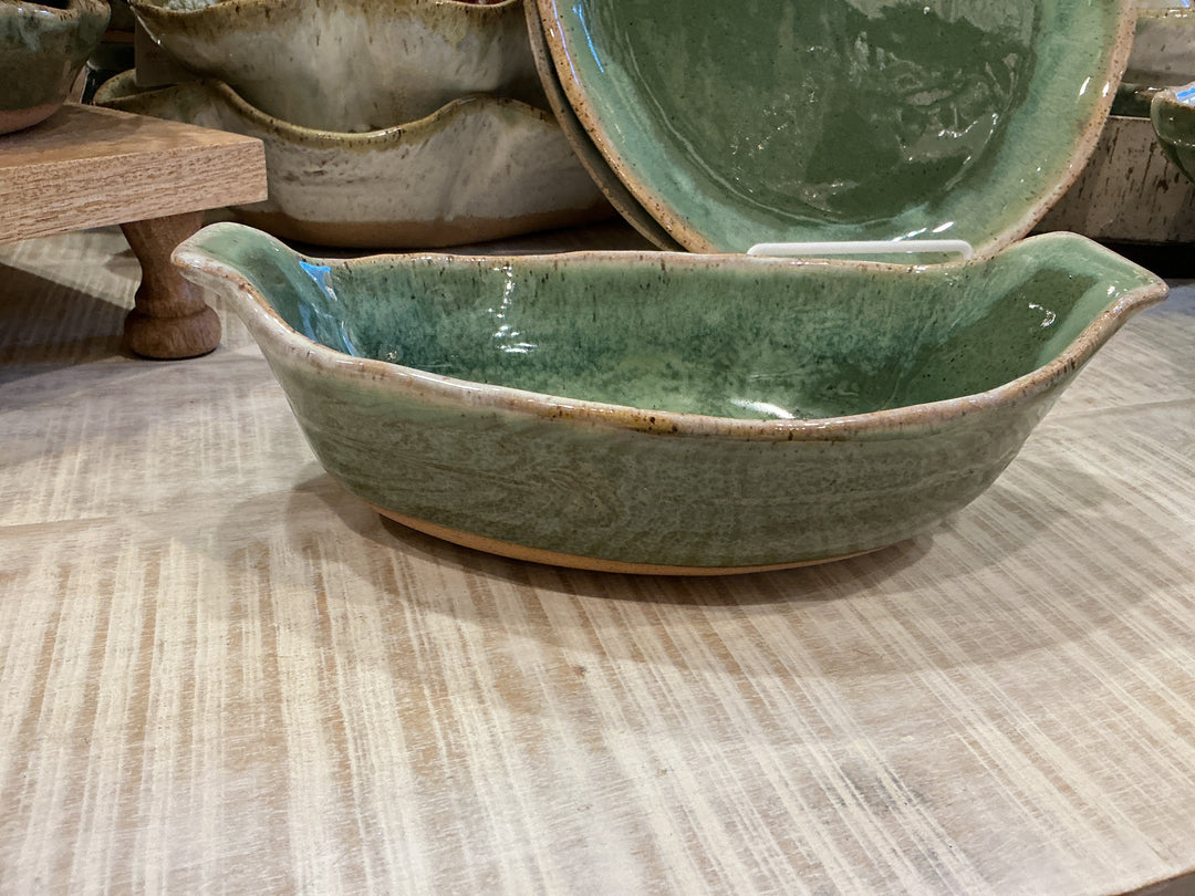 Oval Souffle - Matcha Latte