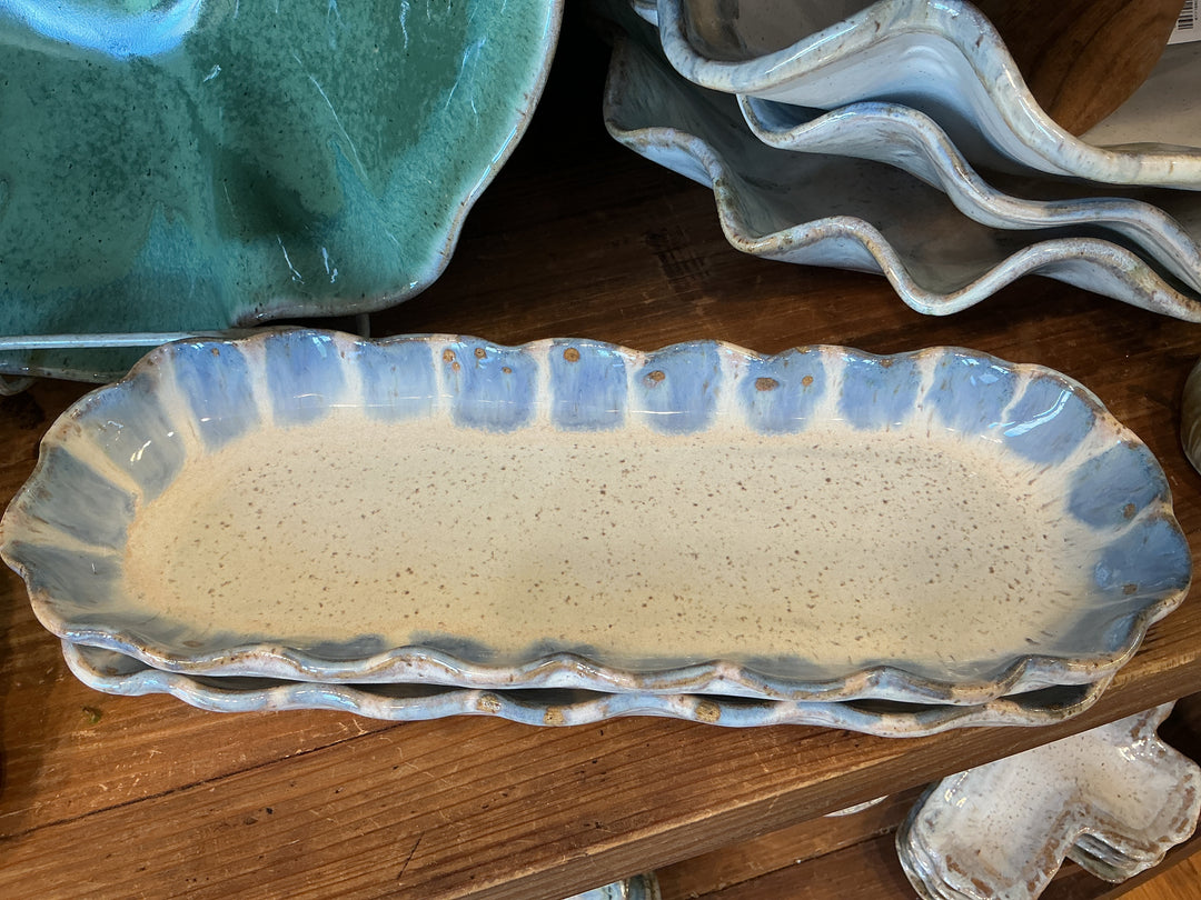 Snack Tray - Blue Willow
