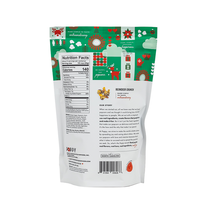 Reindeer Crunch Popcorn