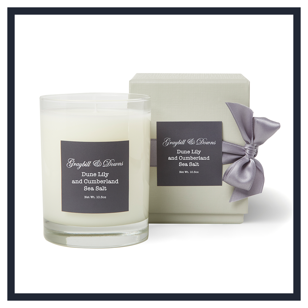 Graybill & Downs - Dune Lily and Cumberland Sea Salt Classic Candle