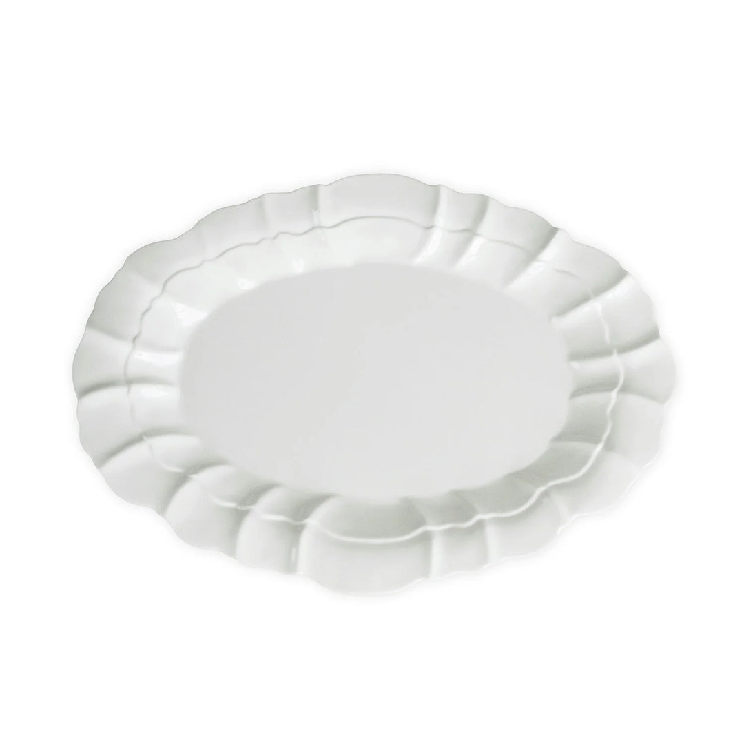 VIDA Tuscany Extra Large Platter - White