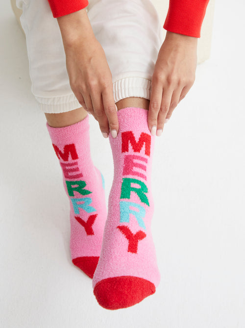 Merry Socks - Pink