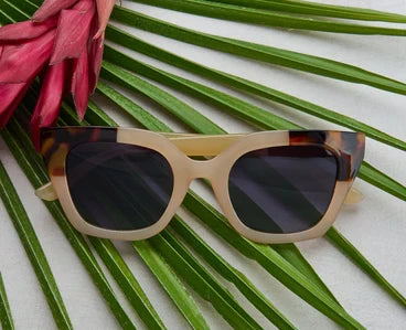 Nell Polarized Sun Peepers - Tan/Tortoise