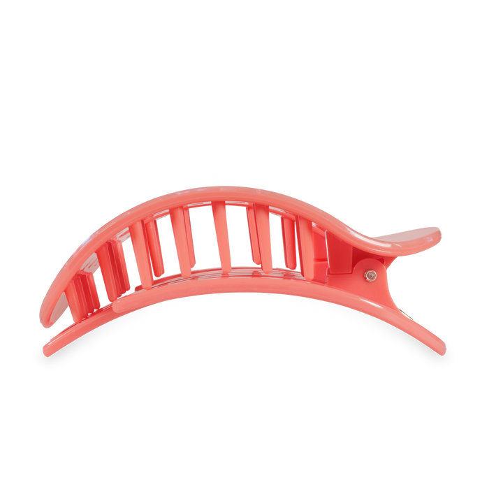 TELETIES - Flat Round Hair Clip | Large | Dreamsicle