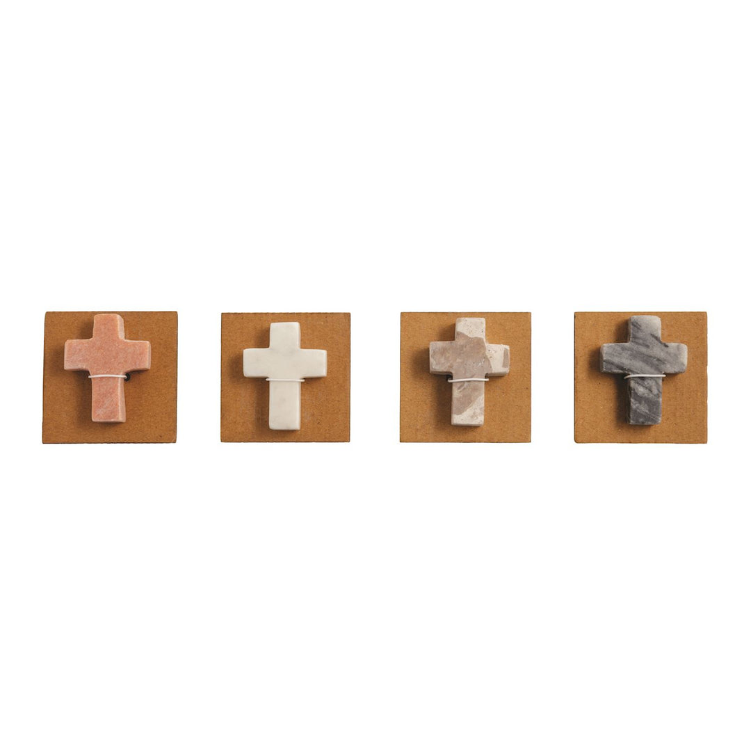 Marble Pocket Crosses