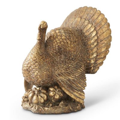 Resin Antique Gold Turkey