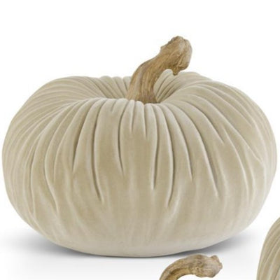Resin Velvet Pumpkins