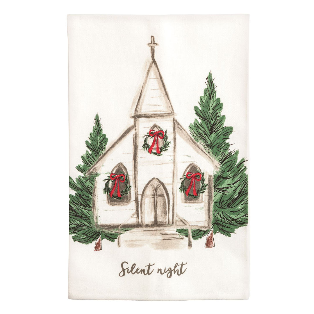 Church Christmas Hand Towel