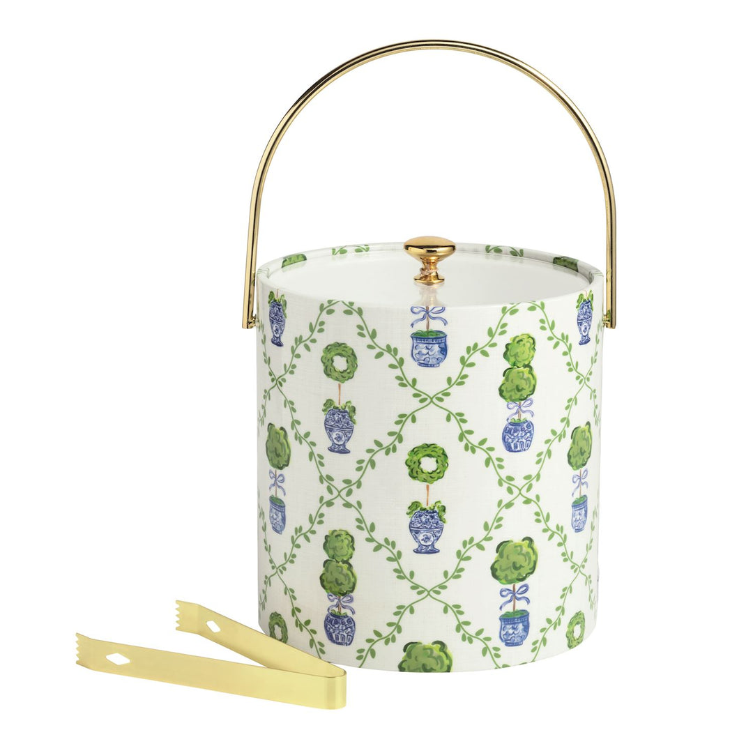 Boxwood Vinyl Ice Bucket